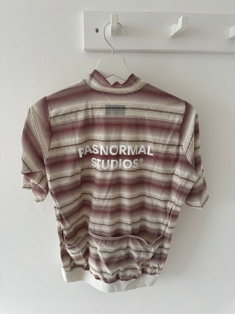 Used Pas Normal Studios Essential Jersey Off White Stripe XL bike — image 4 of 4