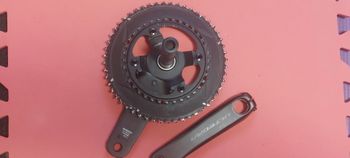Used Shimano Ultegra FC-R8100 Crankset 2x12-speed black 2024 bike — image 4 of 7