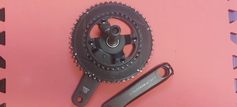 Used Shimano Ultegra FC-R8100 Crankset 2x12-speed black 2024 bike — image 4 of 7