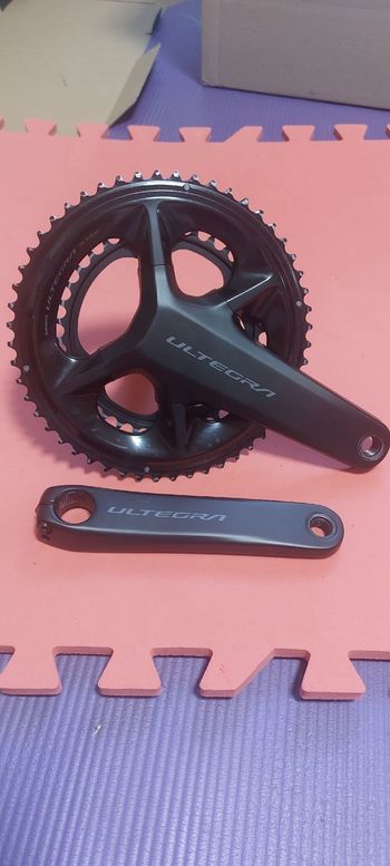 Used Shimano Ultegra FC-R8100 Crankset 2x12-speed black 2024 bike — image 6 of 7
