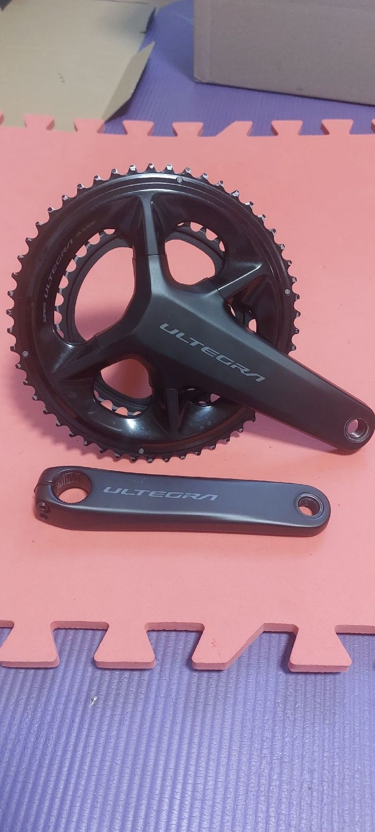 Used Shimano Ultegra FC-R8100 Crankset 2x12-speed black 2024 bike — image 6 of 7