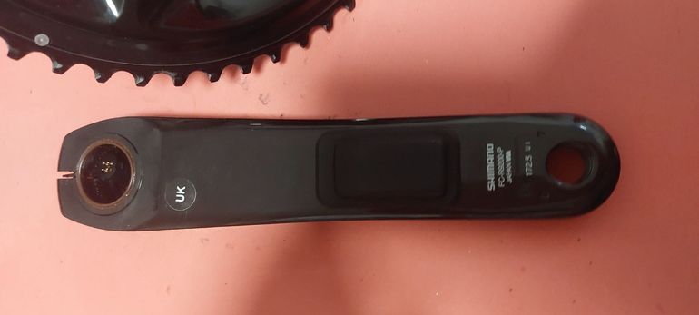 Used Shimano Dura Ace FC-R9200-P Powermeter Crankset 2x12-speed black bike — image 6 of 12
