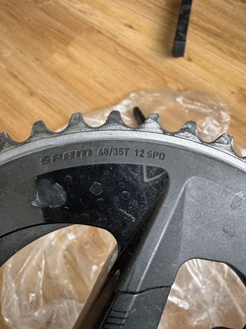 Used Sram Rival AXS DUB Powermeter Crankset bike — image 9 of 9