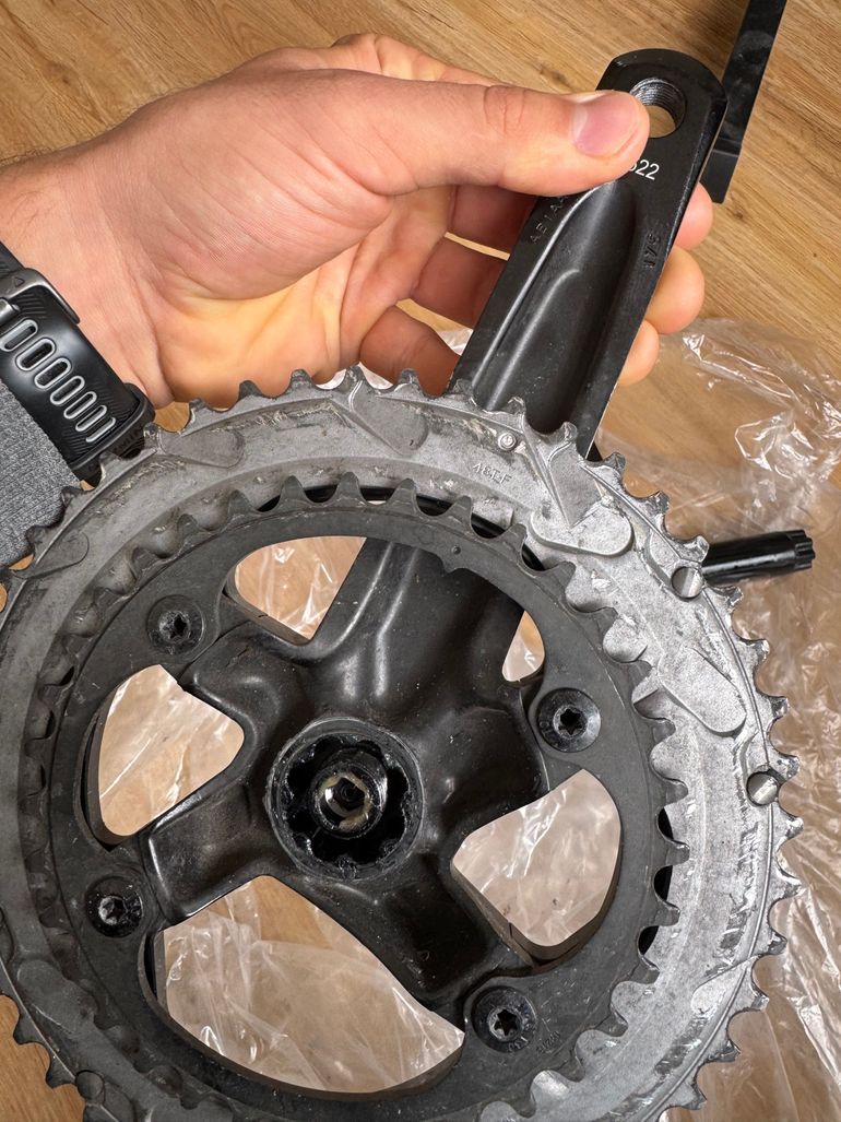 Used Sram Rival AXS DUB Powermeter Crankset bike — image 8 of 9