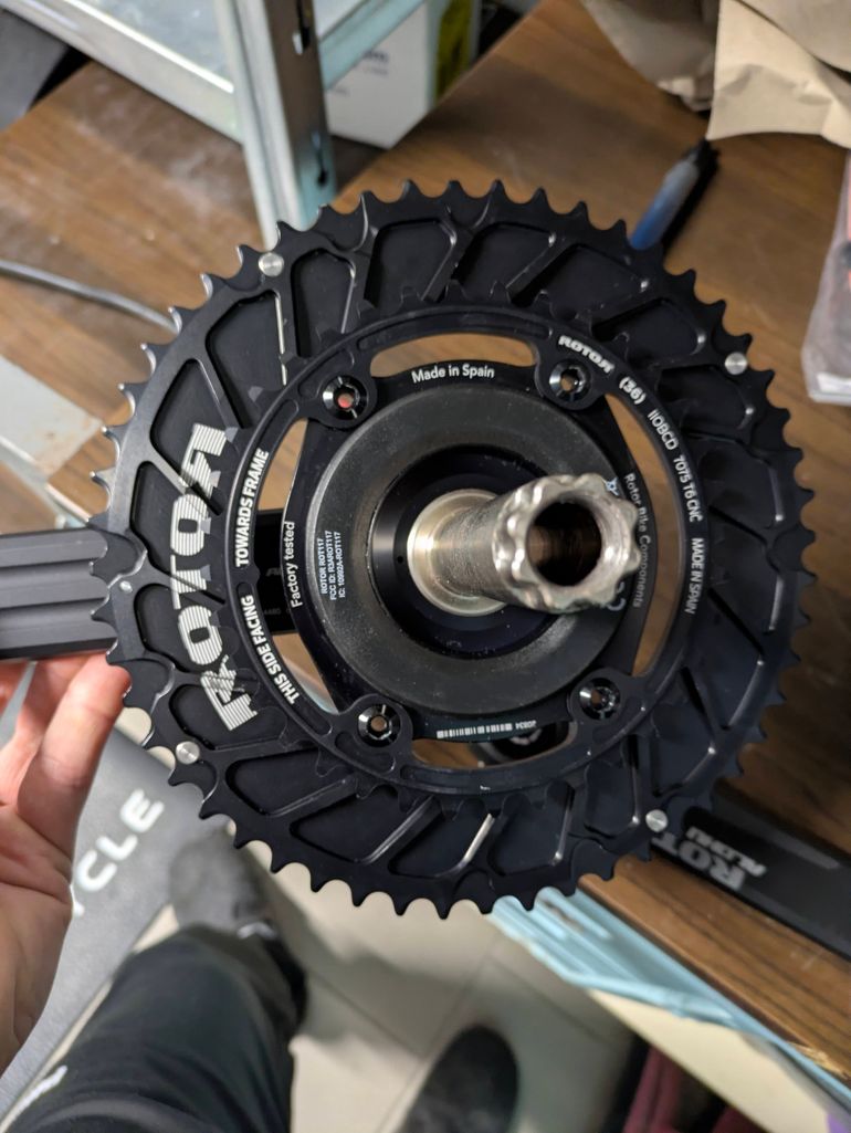 Used Rotor 52-36 172.5 Aero Powermeter ALDHU24 2026 bike — image 4 of 5