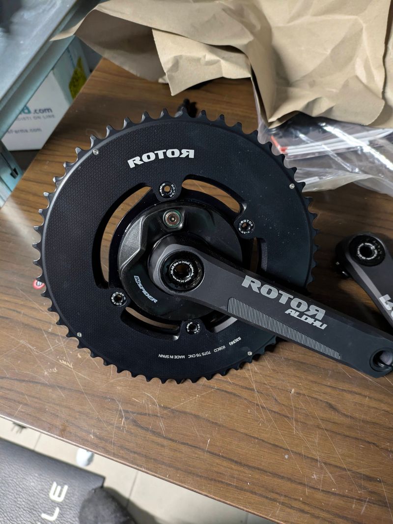 Tweedehands Rotor 52-36 172.5 Aero Powermeter ALDHU24 2026 Drivetrain & Pedals