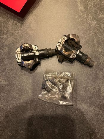 Used Shimano SPD Pedals bike — image 2 of 2