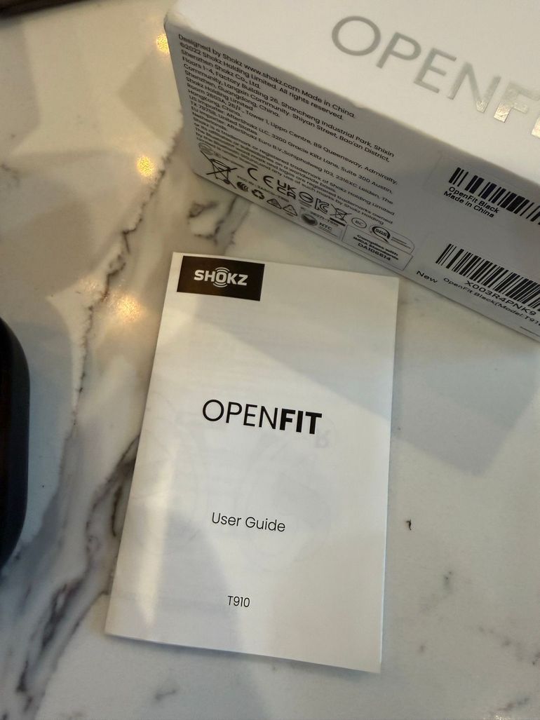 Used Aftershokz OpenFit Air True Wireless Open-Ear Headphones 2024 bike — image 3 of 8