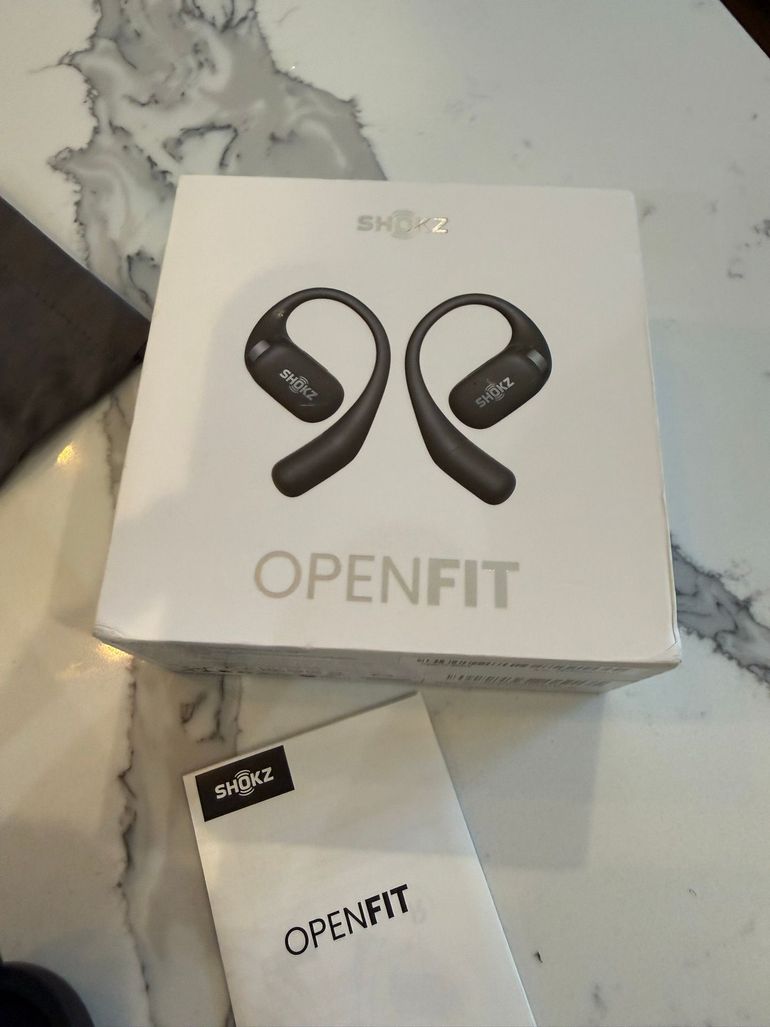 Used Aftershokz OpenFit Air True Wireless Open-Ear Headphones 2024 bike — image 2 of 8