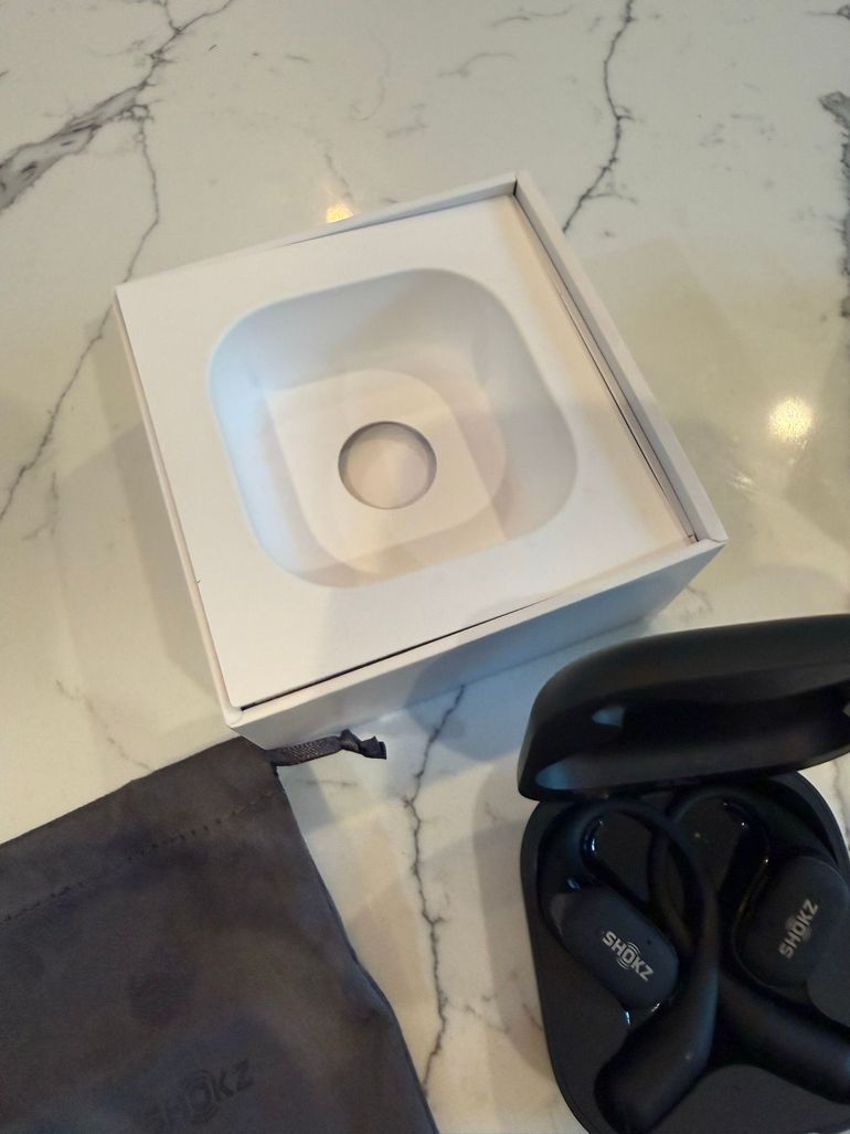 Used Aftershokz OpenFit Air True Wireless Open-Ear Headphones 2024 bike — image 5 of 8