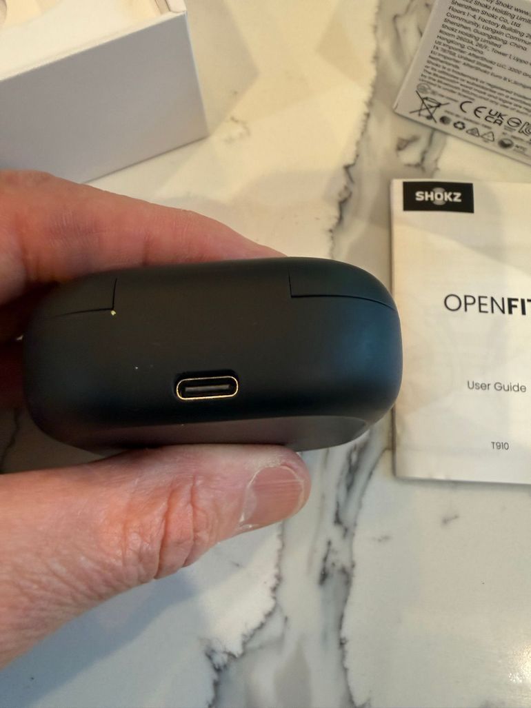 Used Aftershokz OpenFit Air True Wireless Open-Ear Headphones 2024 bike — image 8 of 8