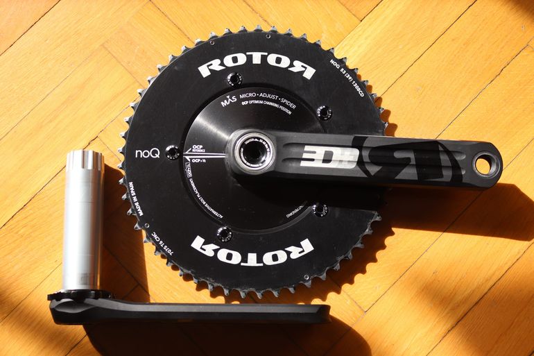 Used Rotor 3D+ Crankset with Bottom Bracket bike — image 1 of 11