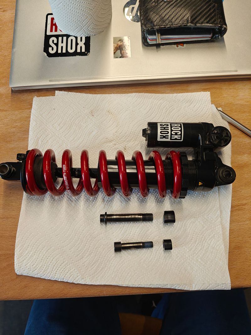 Used RockShox Vivid Coil Ultimate DH 2024 Rear Suspension