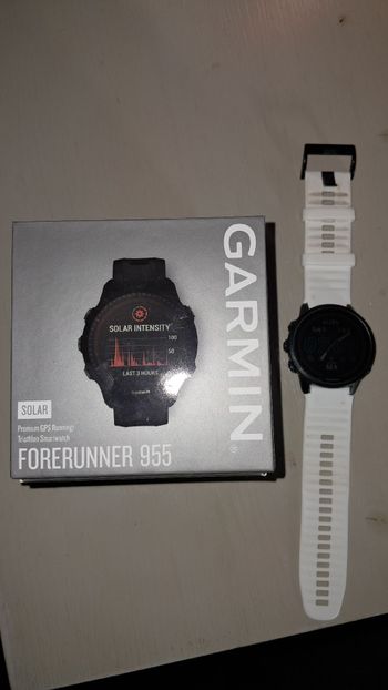 Used Garmin Forerunner 955 Solar GPS Watch 2024 bike — image 2 of 2