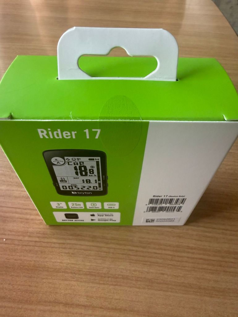 Used Bryton Rider 17 GPS Cycling Computer bike — image 3 of 4
