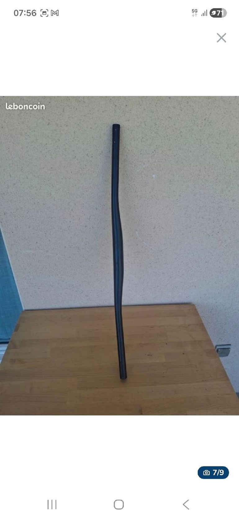 Used Roval Control SL 35mm 20mm Rise Carbon Handlebar bike — image 5 of 8