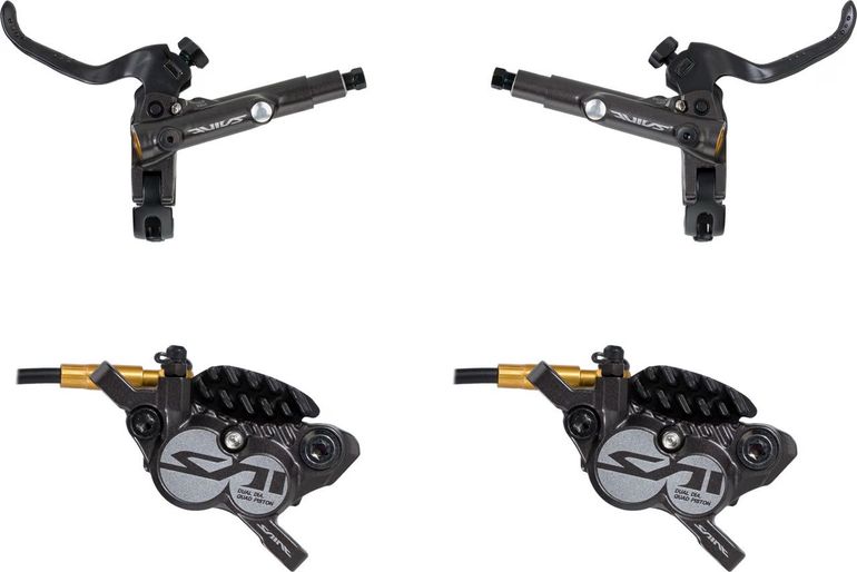 Used Shimano Saint Scheibenbremsen Set vorne & hinten bike — image 2 of 2
