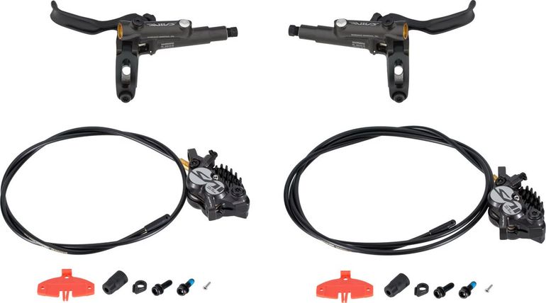 Used Shimano Saint Scheibenbremsen Set vorne & hinten bike — image 1 of 2