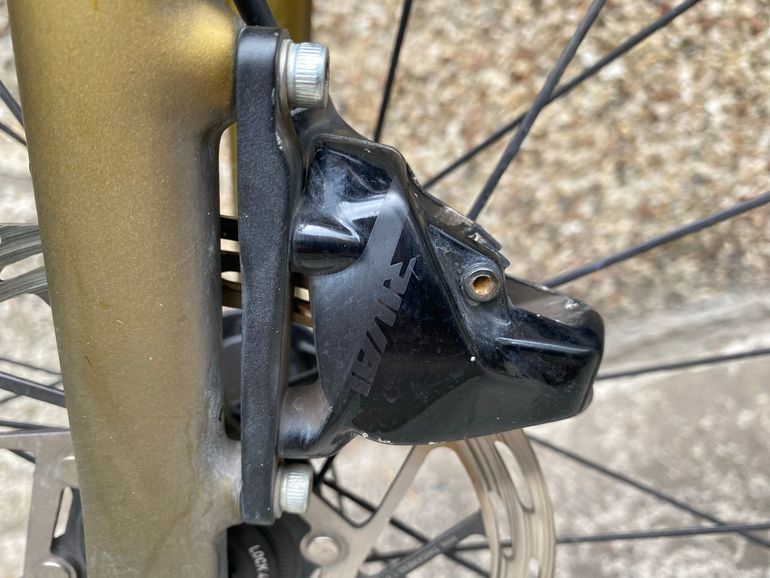 Used Sram Rival eTap AXS HRD Shift/Brake Lever with Caliper 2022 bike — image 3 of 6
