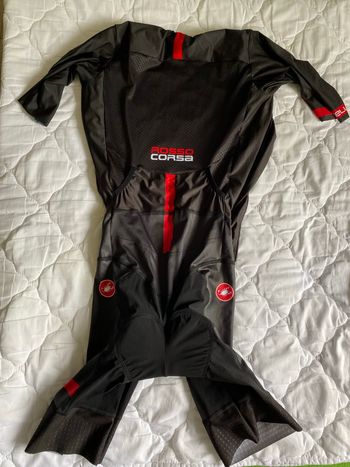 Used Castelli Sanremo 2 Suit Short Sleeve Body triathlon Uomo bike — image 2 of 3