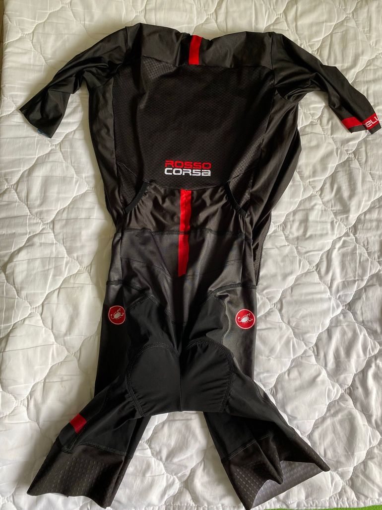 Used Castelli Sanremo 2 Suit Short Sleeve Body triathlon Uomo bike — image 2 of 3