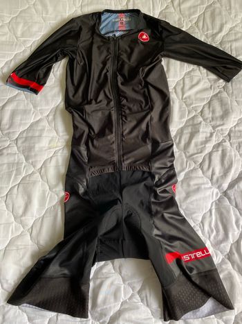 Used Castelli Sanremo 2 Suit Short Sleeve Body triathlon Uomo bike