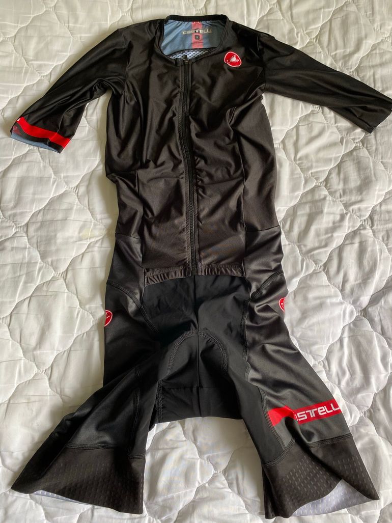 Used Castelli Sanremo 2 Suit Short Sleeve Body triathlon Uomo bike — image 1 of 3
