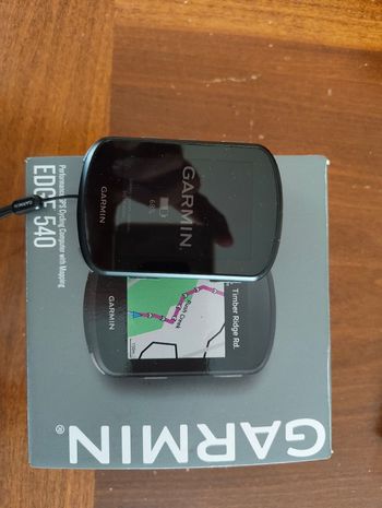 Used Garmin Edge 540 GPS Cycling Computer bike