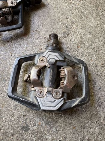 Used Shimano PD-ME700 Trail SPD Pedals bike — image 2 of 3
