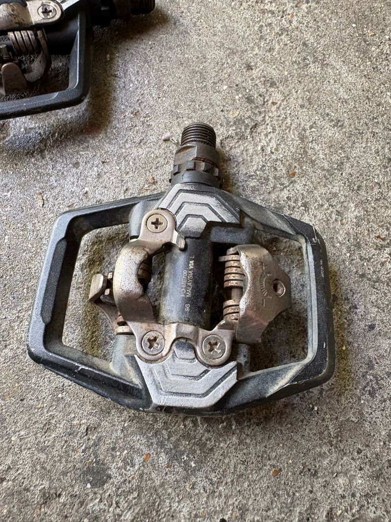 Used Shimano PD-ME700 Trail SPD Pedals bike — image 2 of 3