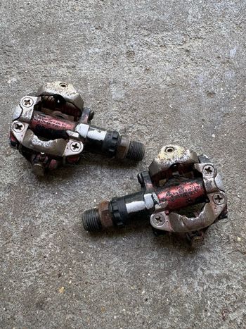 Used Shimano PD-M520 SPD Pedals bike — image 2 of 2