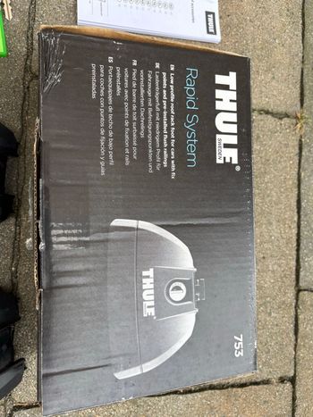 Used Thule WingBar 961 + Rapid System 753 bike — image 4 of 8