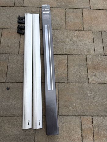Used Thule WingBar 961 + Rapid System 753 bike — image 2 of 8
