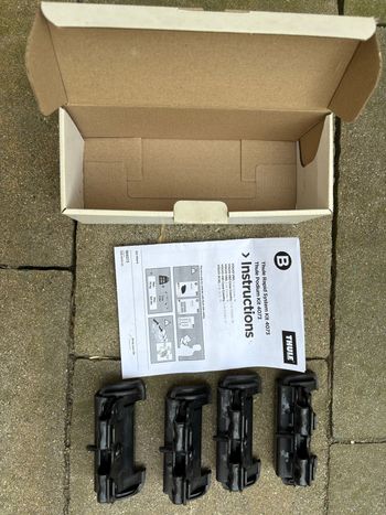 Used Thule WingBar 961 + Rapid System 753 bike — image 7 of 8