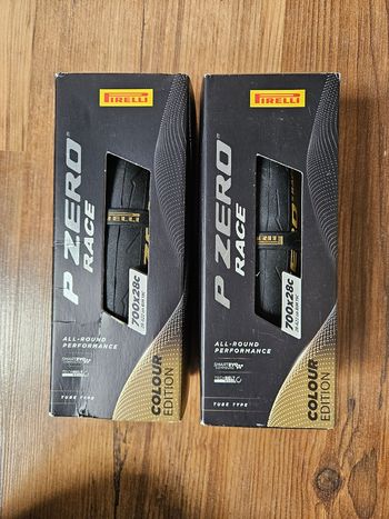 Used Pirelli P Zero Race Tube Type 28 700c Set of 2 bike