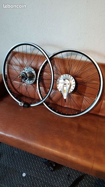 Used Shimano Paire de roue andra 20 moyeu dynamo et nexus 8 bike