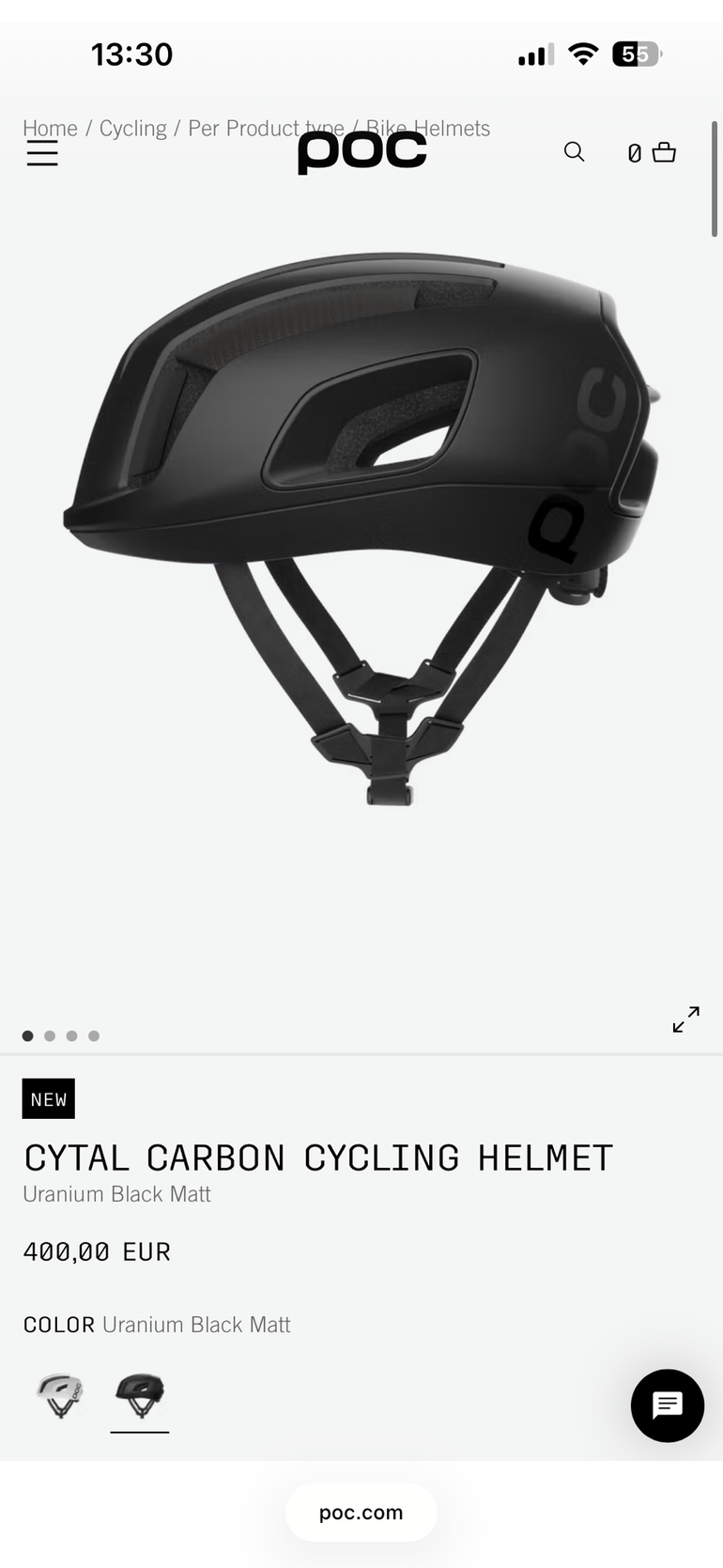 Used POC Cytal Carbon Helmet 2026 bike — image 5 of 5