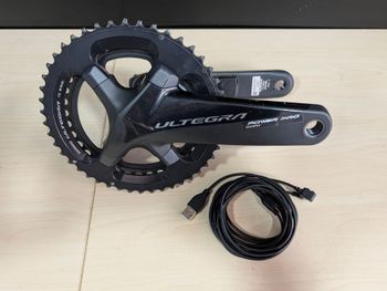Used Shimano Ultegra R8000 Crank with Powermeter 2022 bike