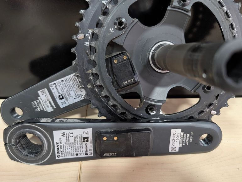Used Shimano Ultegra R8000 Crank with Powermeter 2022 bike — image 2 of 5