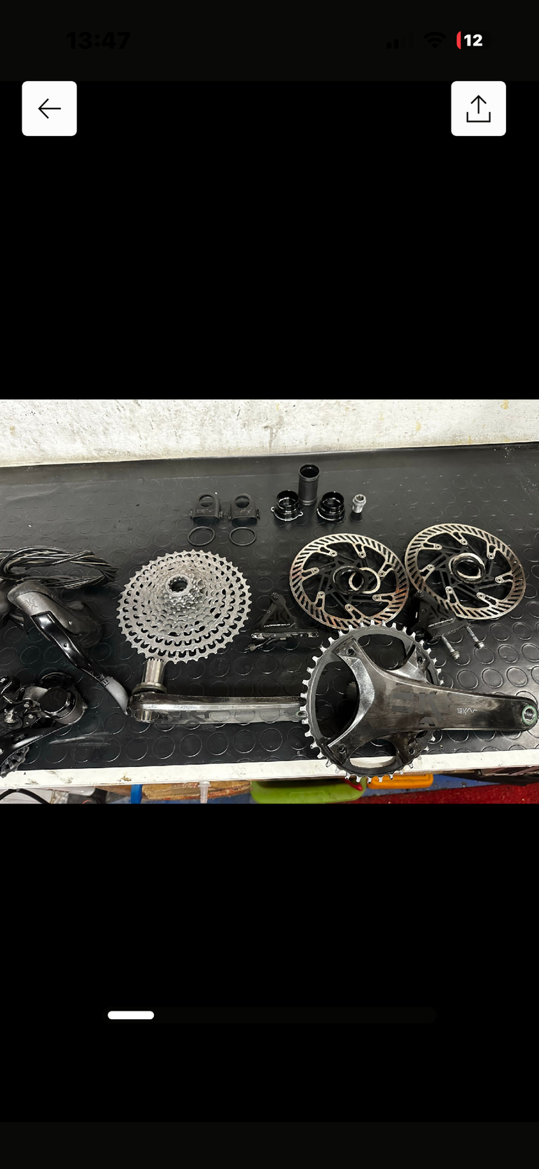 Used Campagnolo Ekar 13-speed Groupset 2025 bike — image 1 of 7