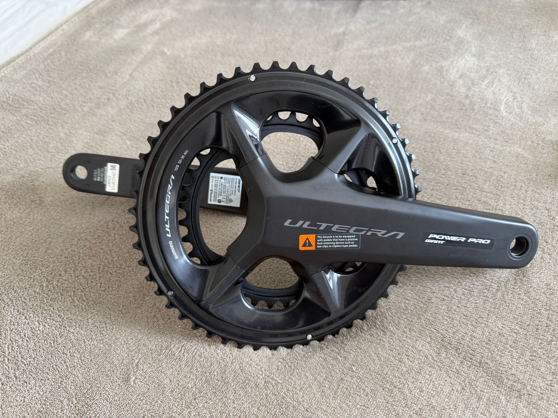 Giant Power Pro Powermeter + Shimano Ultegra R8100 172.5 mm
