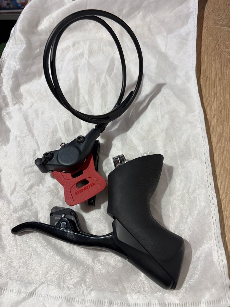 Used Sram Force D1 AXS HRD Left Disc Brake Shifter Set 2024 bike — image 3 of 3