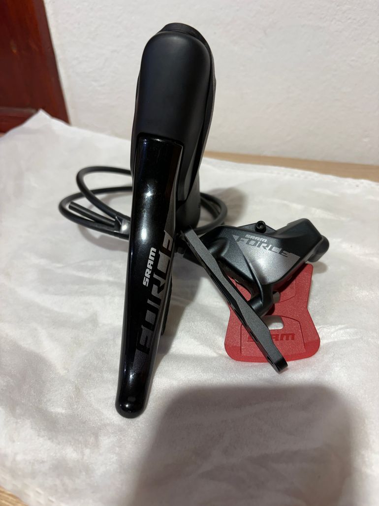 Used Sram Force D1 AXS HRD Left Disc Brake Shifter Set 2024 bike — image 1 of 3