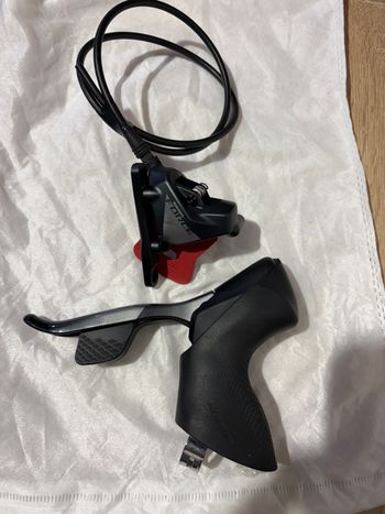 Used Sram Force D1 AXS HRD Left Disc Brake Shifter Set 2024 bike — image 2 of 3