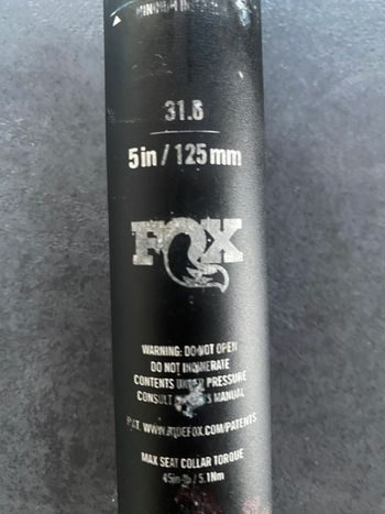 Used Fox Sattelstütze bike — image 5 of 5