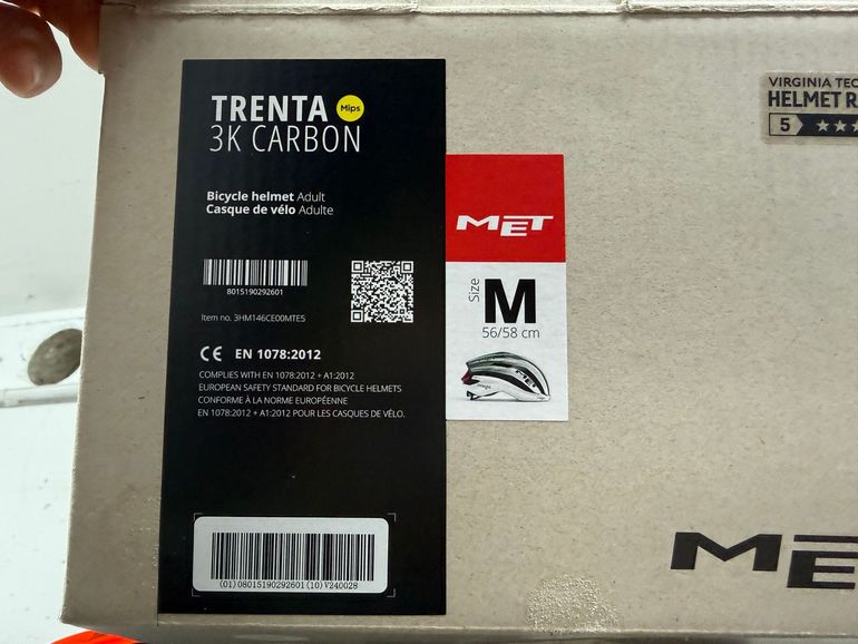 Used MET Trenta 3k Carbon 2025 bike — image 1 of 9