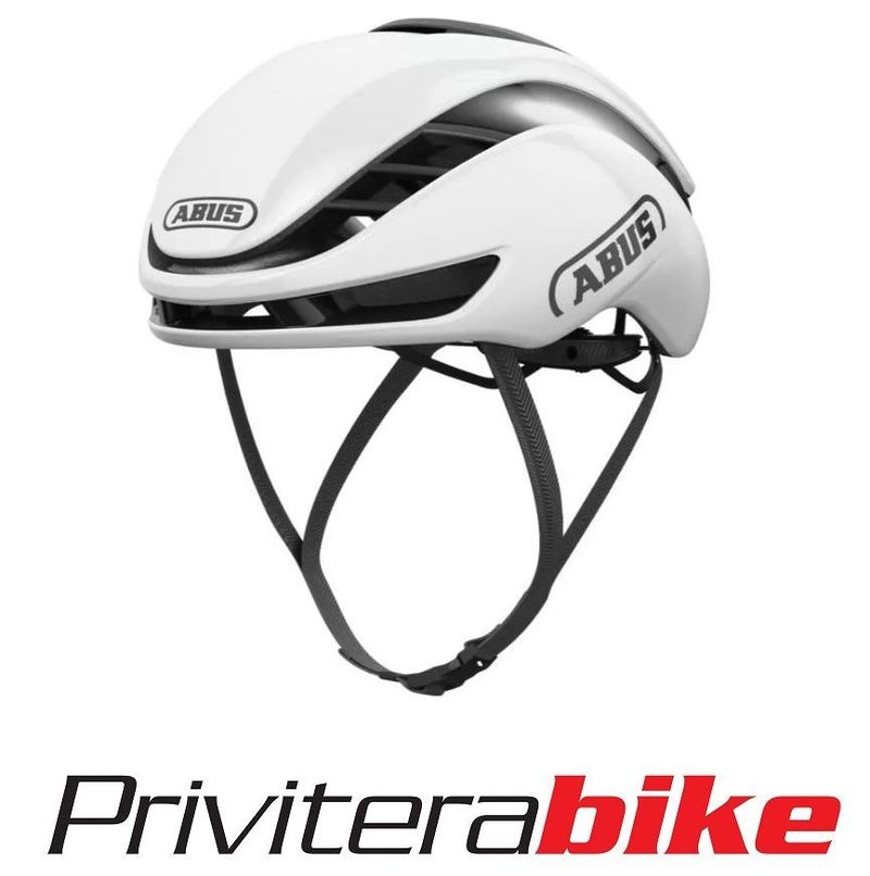 Brugt ABUS GAMECHANGER 2.0 SHINY WHITE M - 10098006-01 2026 Cycling Accessories