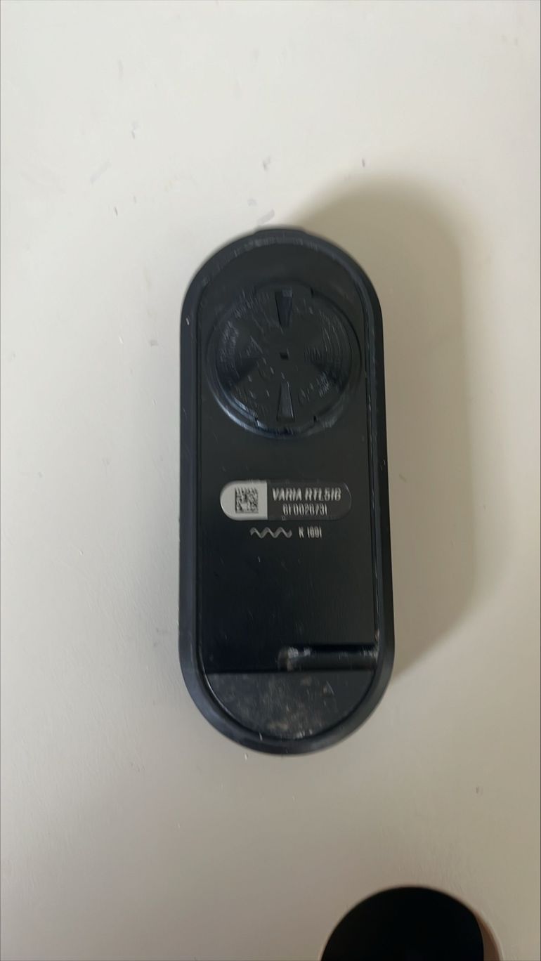 Used Garmin Varia RTL515 Rearview Radar Tail Light bike — image 2 of 2