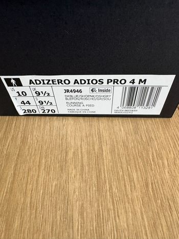 Used Adidas Adizero Adios Pro 4 BMW Berlin Marathon 2025 bike — image 6 of 6