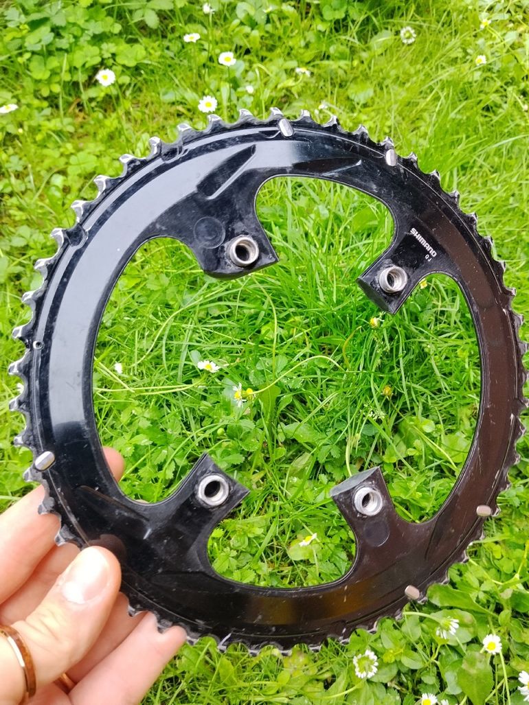 Used Shimano Dura-Ace R9100 53T Chainring bike — image 4 of 4